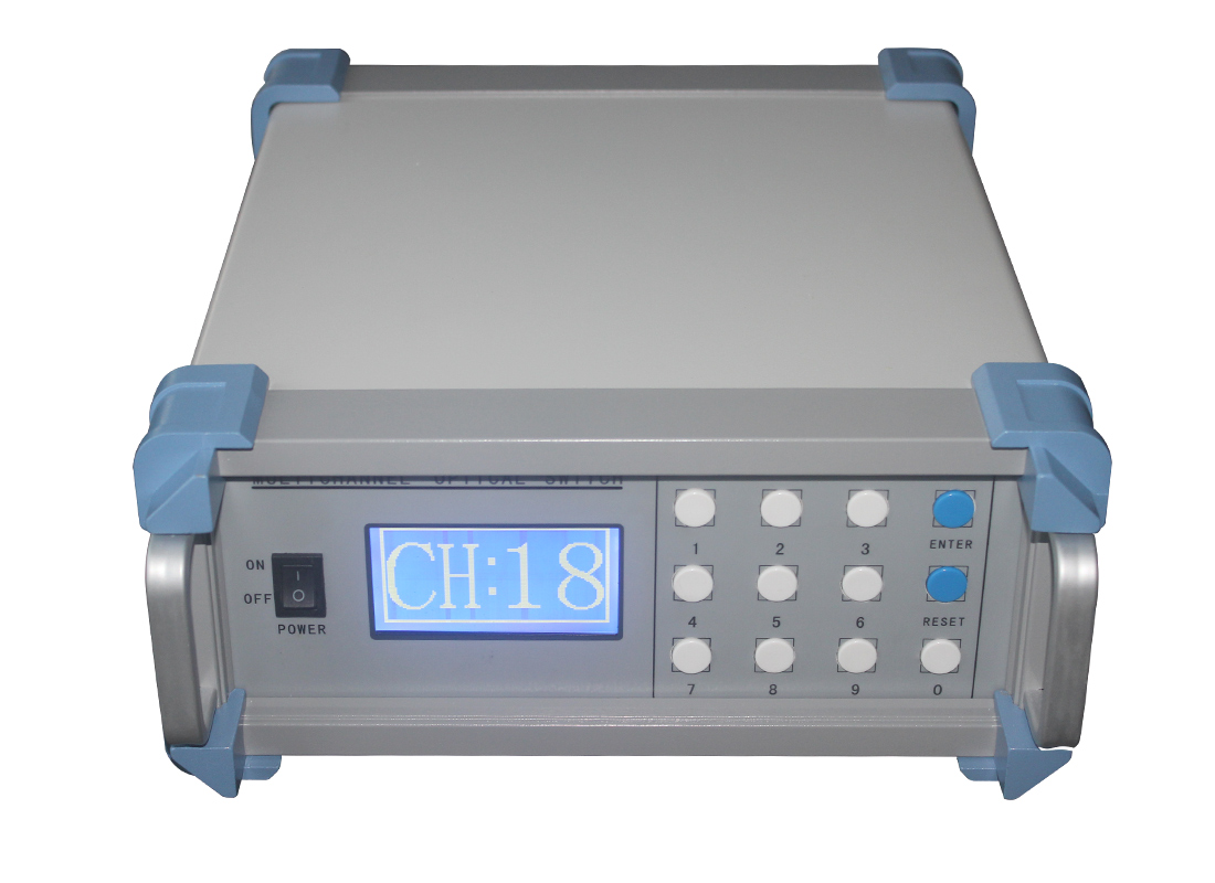 1×16臺式保偏光開關(guān) - 廣西科毅光通信