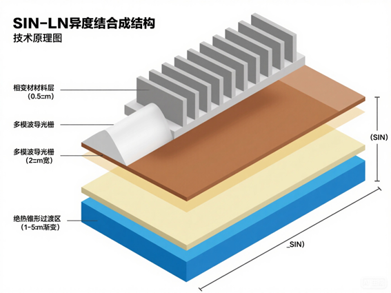 MEMS光開(kāi)關(guān)異質(zhì)集成結(jié)構(gòu) MEMS光開(kāi)關(guān)異質(zhì)集成結(jié)構(gòu)