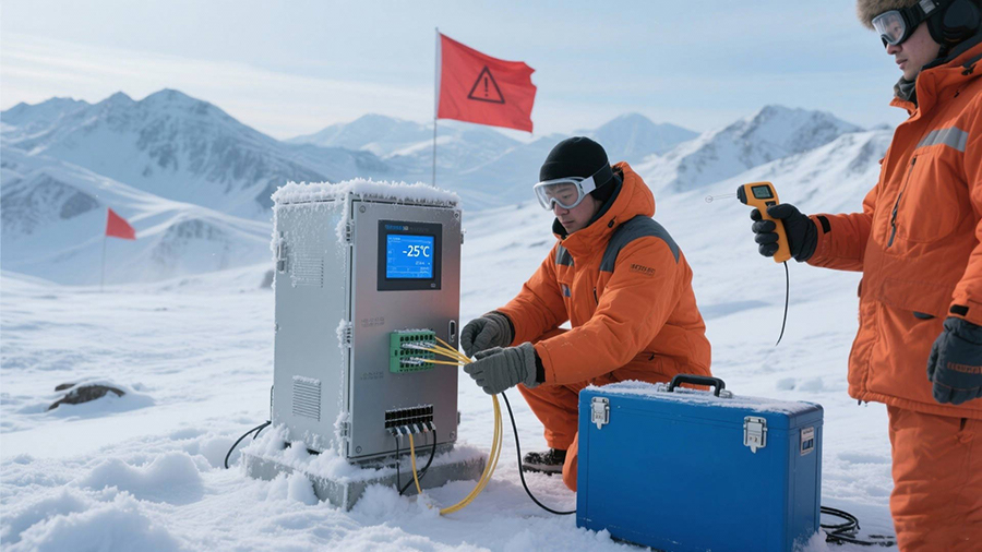 廣西科毅MEMS光開關在-25℃環(huán)境下運行場景 廣西科毅MEMS光開關在-25℃環(huán)境下運行場景