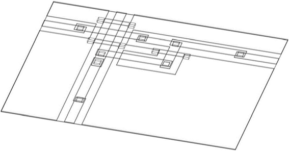 科毅MEMS 4×64光開(kāi)關(guān)矩陣在電商高密度貨架中的節(jié)點(diǎn)分布示意圖