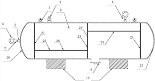 高壓氫儲(chǔ)罐傳感器安裝結(jié)構(gòu)示意圖 - 廣西科毅 高壓氫儲(chǔ)罐傳感器安裝結(jié)構(gòu)示意圖 - 廣西科毅