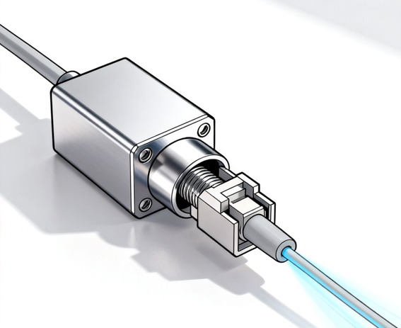 科毅保偏光開關溫度補償結構特寫圖 科毅保偏光開關溫度補償結構特寫圖