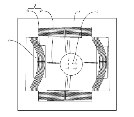 MEMS光開關(guān)電磁熱耦合驅(qū)動(dòng)位移調(diào)節(jié)結(jié)構(gòu) - 廣西科毅光通信