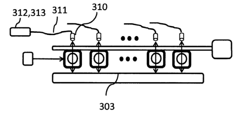 主動(dòng)對(duì)準(zhǔn)型交叉矩陣光開關(guān)結(jié)構(gòu)示意圖 - 廣西科毅光通信 主動(dòng)對(duì)準(zhǔn)型交叉矩陣光開關(guān)結(jié)構(gòu)示意圖 - 廣西科毅光通信