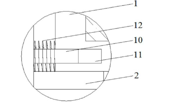 磁光開關(guān)緩沖彈簧導(dǎo)向柱結(jié)構(gòu)放大圖 - 廣西科毅光通信 磁光開關(guān)緩沖彈簧導(dǎo)向柱結(jié)構(gòu)放大圖 - 廣西科毅光通信