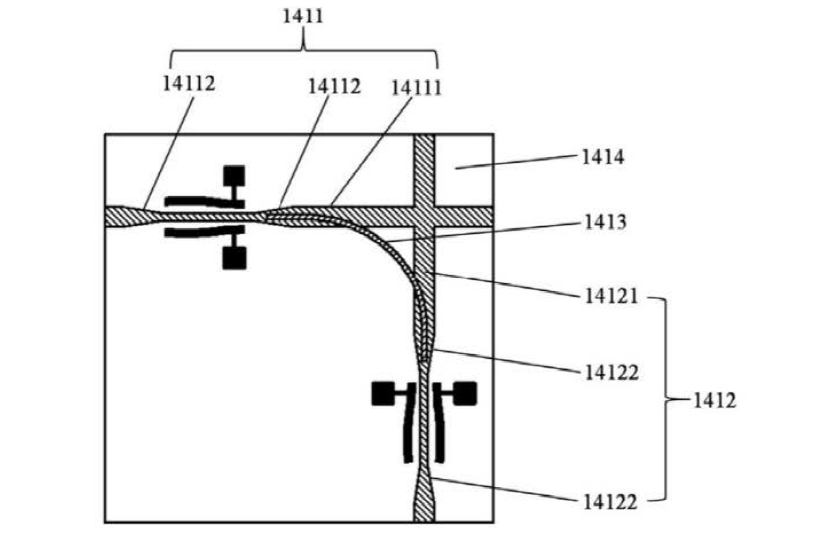 橫向旋轉(zhuǎn)器電極與液晶波導布局示意圖1 - 廣西科毅光通信 橫向旋轉(zhuǎn)器電極與液晶波導布局示意圖1 - 廣西科毅光通信