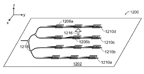 包括分路樹(splitter tree)和光開關(guān)的光開關(guān)陣列系統(tǒng)的透視圖圖 - 廣西科毅光通信 包括分路樹(splitter tree)和光開關(guān)的光開關(guān)陣列系統(tǒng)的透視圖圖 - 廣西科毅光通信