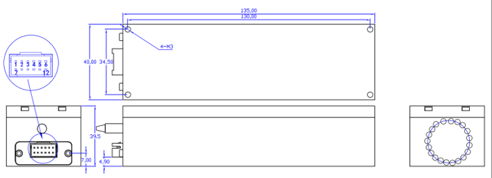 OSW-1×4-Hi 980nm機械式光開關產(chǎn)品尺寸圖 - 廣西科毅光通信 OSW-1×4-Hi 980nm機械式光開關產(chǎn)品尺寸圖 - 廣西科毅光通信