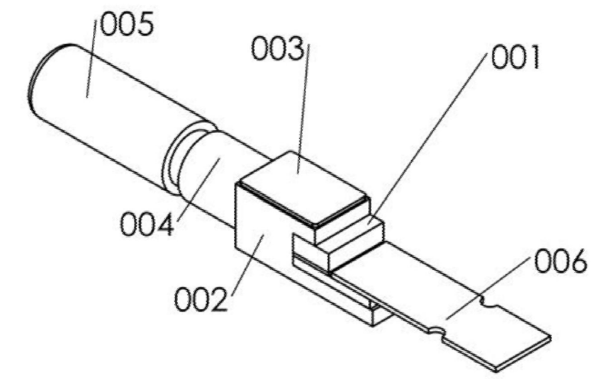 小體積光發(fā)射組件的外形圖 - 科毅光通信