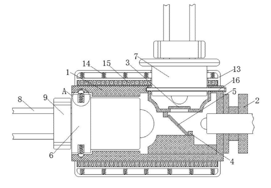 結(jié)構(gòu)正視剖面示意圖 - 科毅光通信